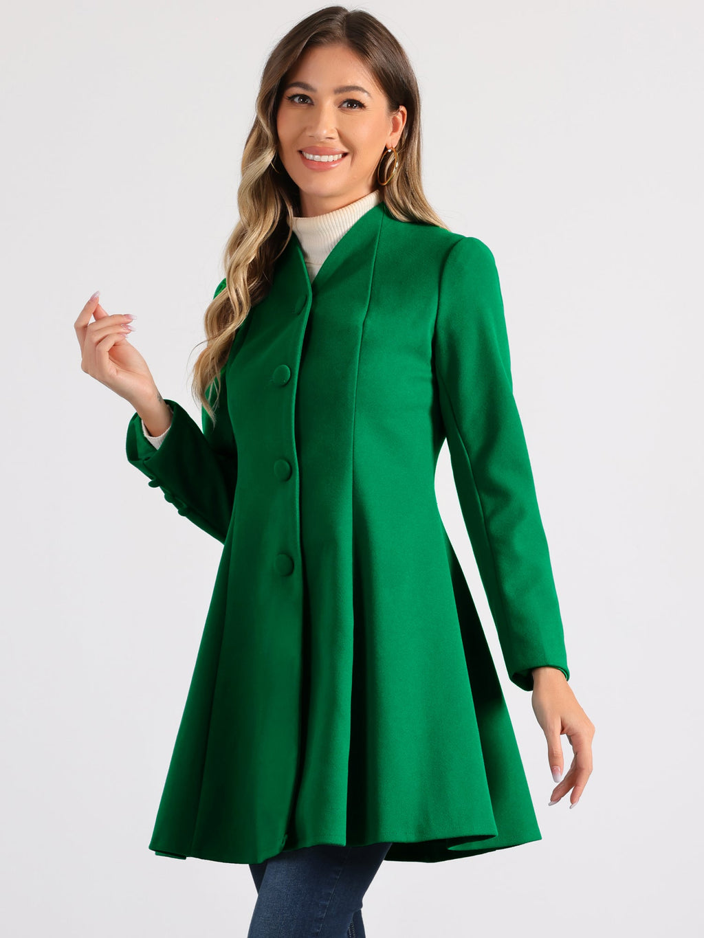 Tencel Soft Silhouette Overcoat