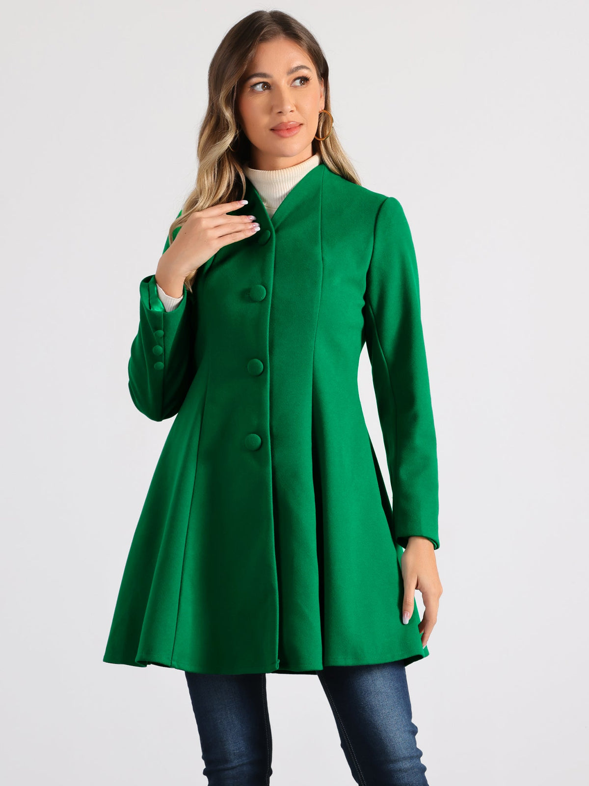 Tencel Soft Silhouette Overcoat