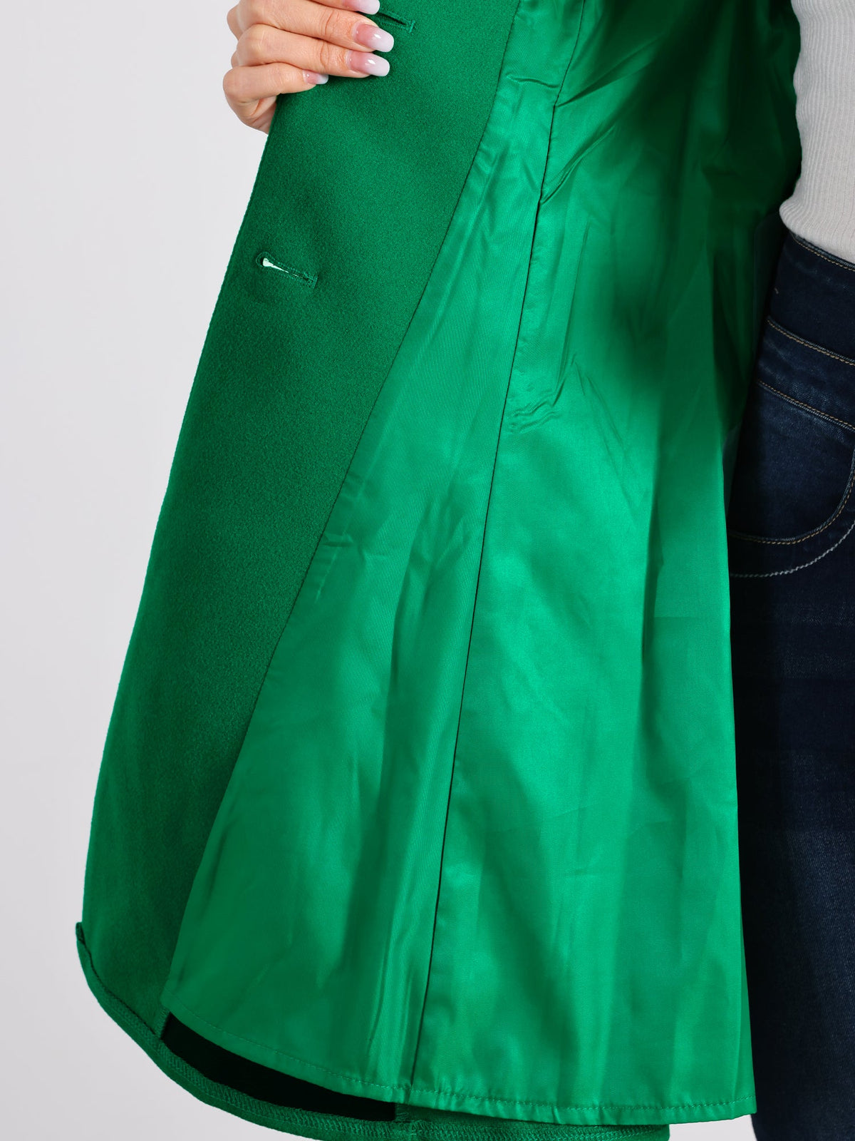 Tencel Soft Silhouette Overcoat