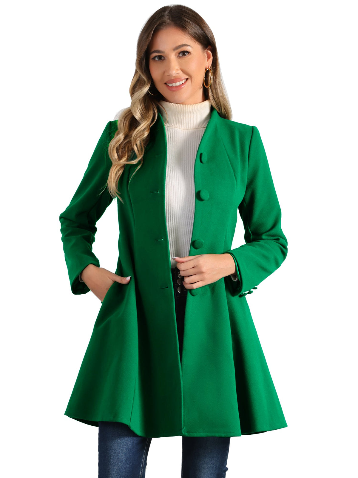 Tencel Soft Silhouette Overcoat