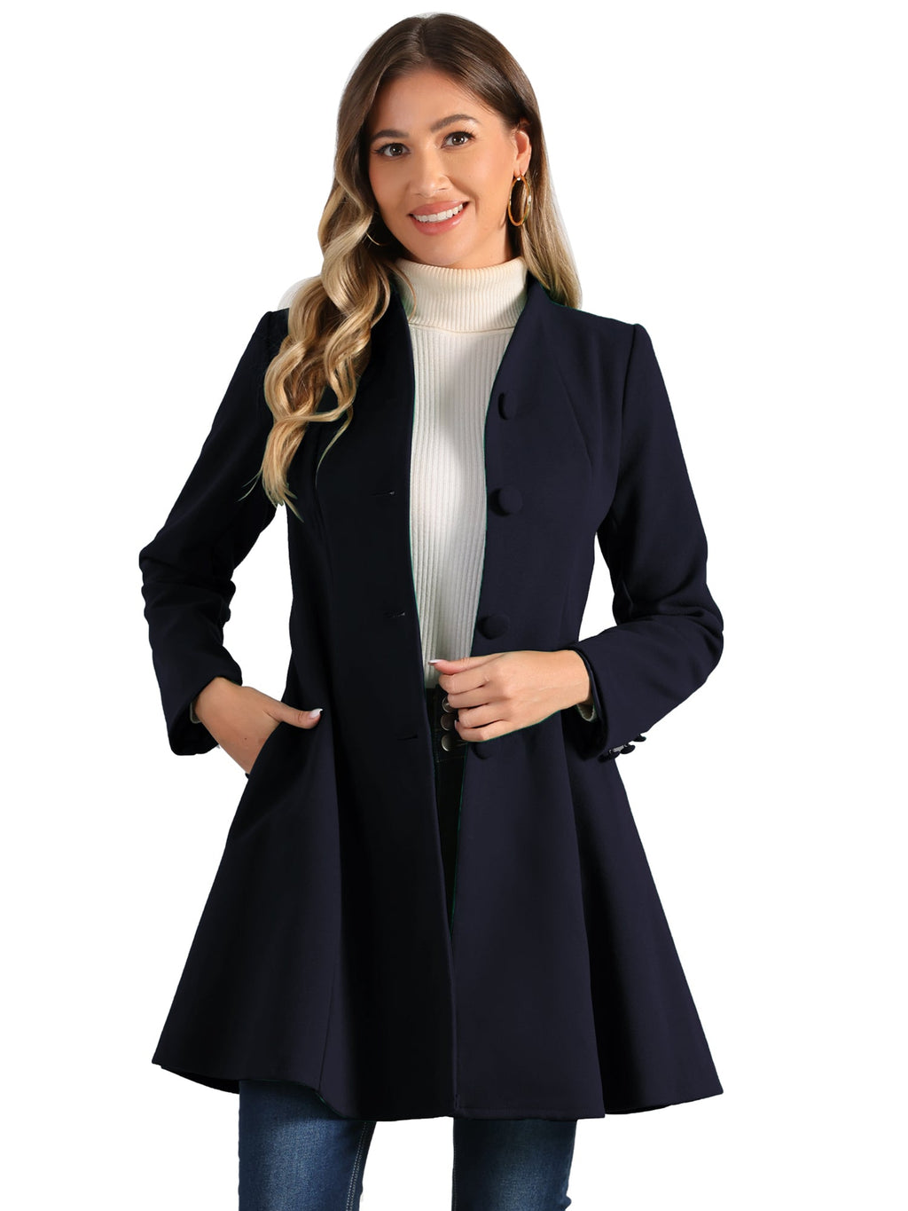 Tencel Soft Silhouette Overcoat