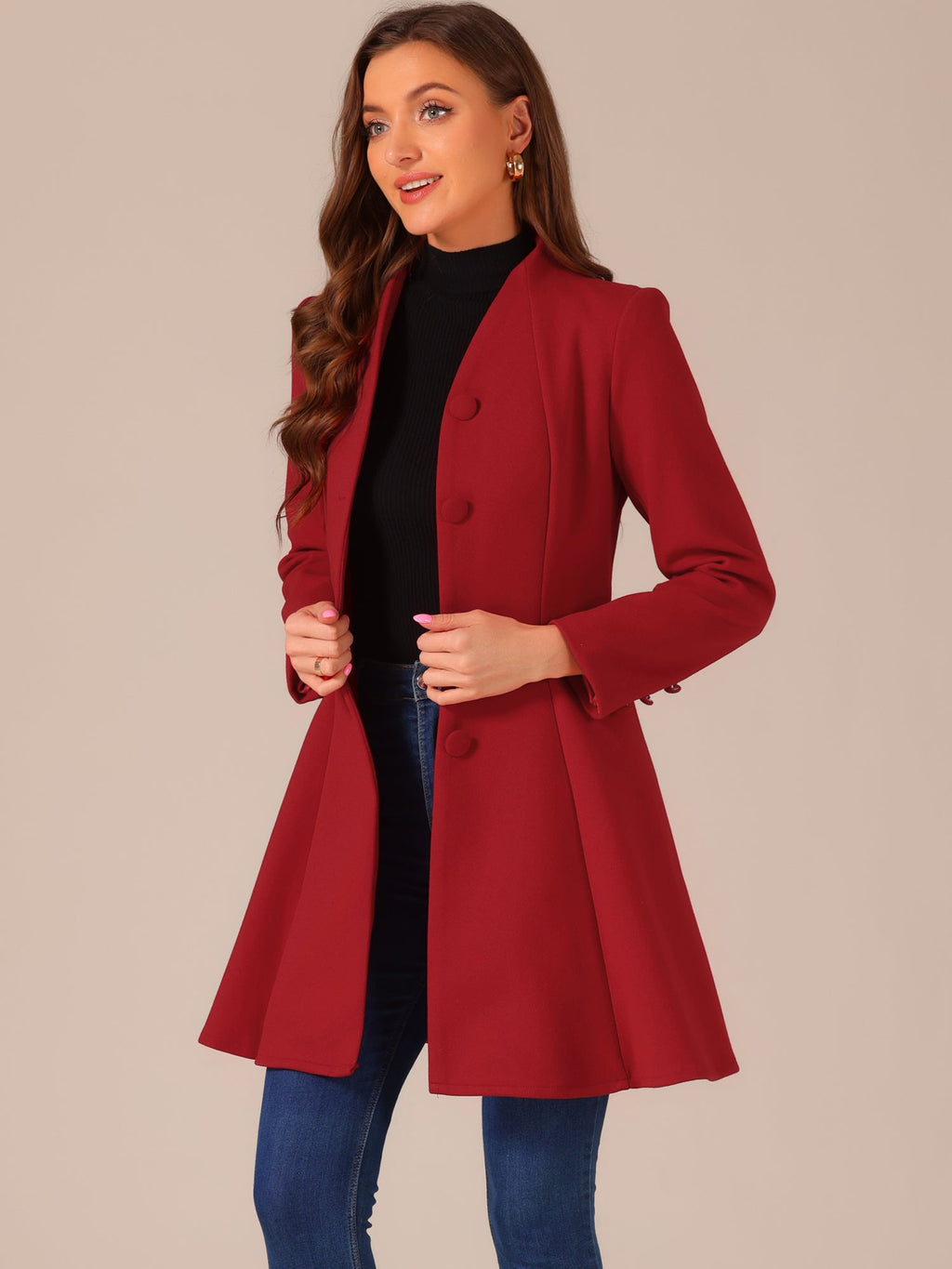 Tencel Soft Silhouette Overcoat