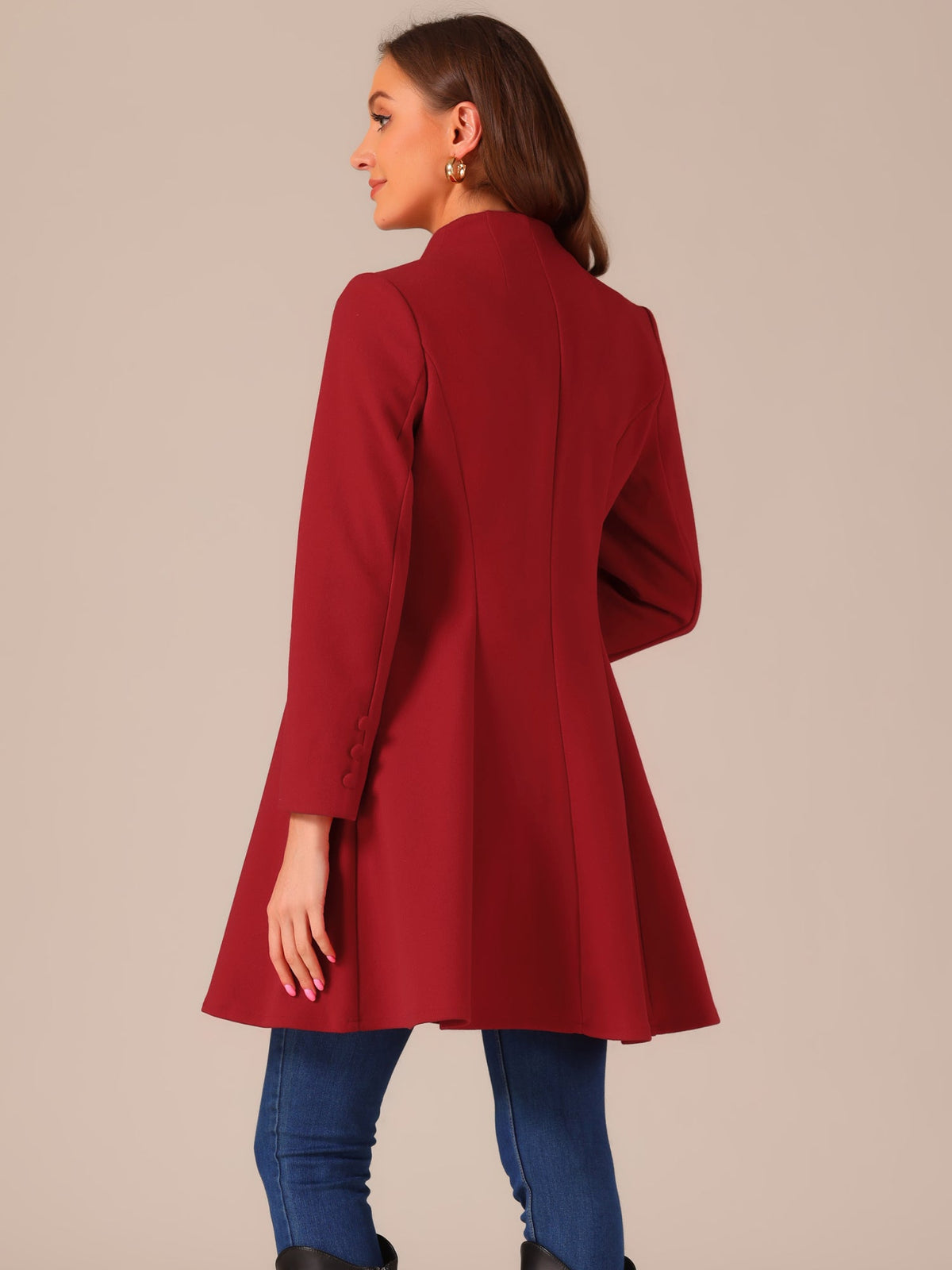 Tencel Soft Silhouette Overcoat