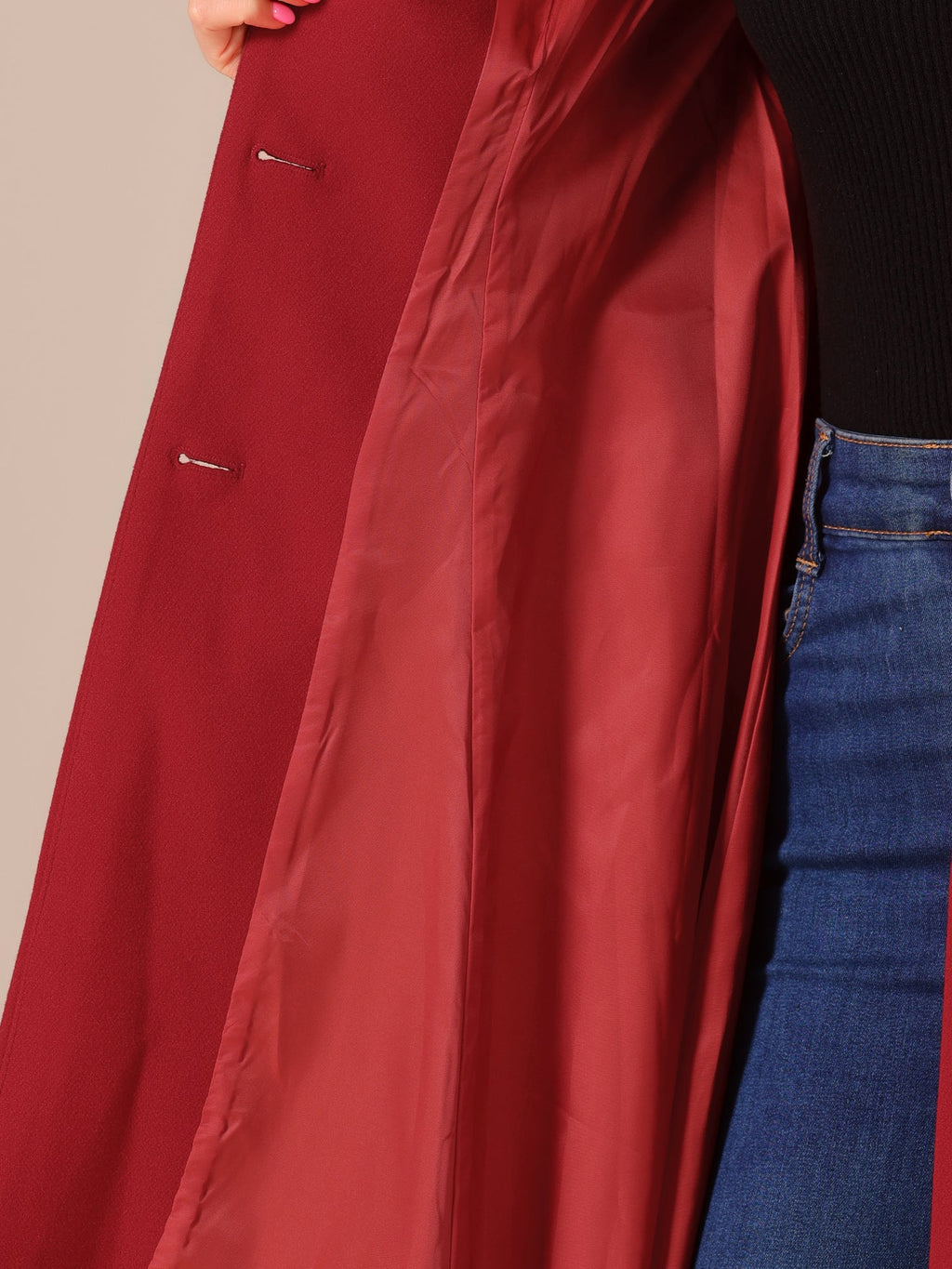Tencel Soft Silhouette Overcoat