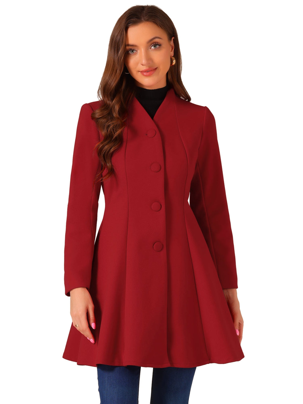 Tencel Soft Silhouette Overcoat