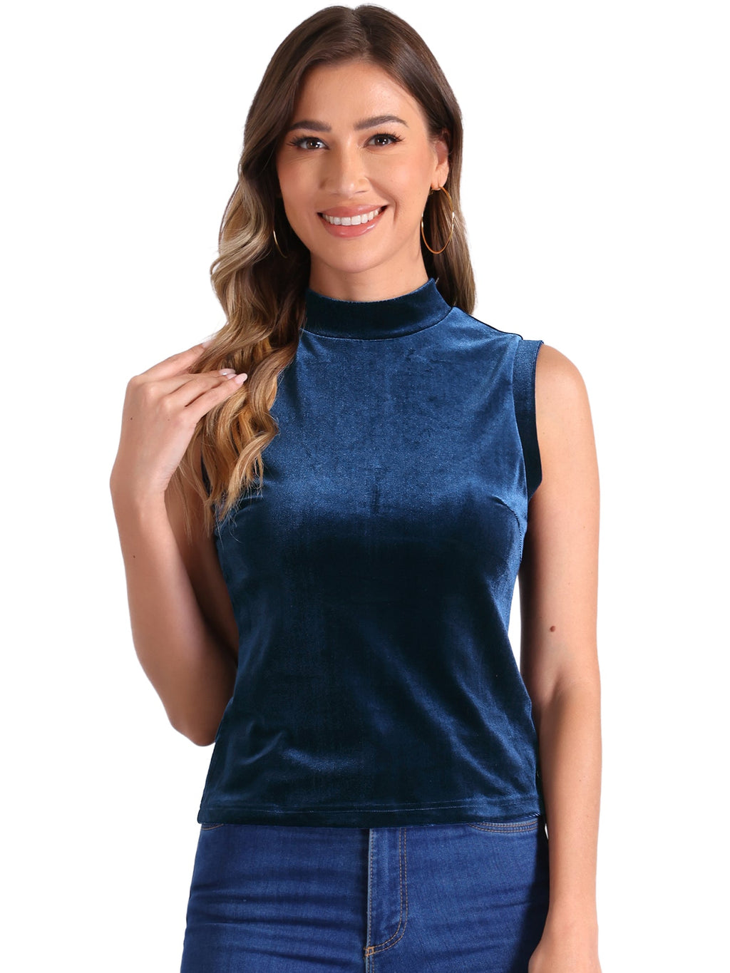 Stretch Casual Crew Tank