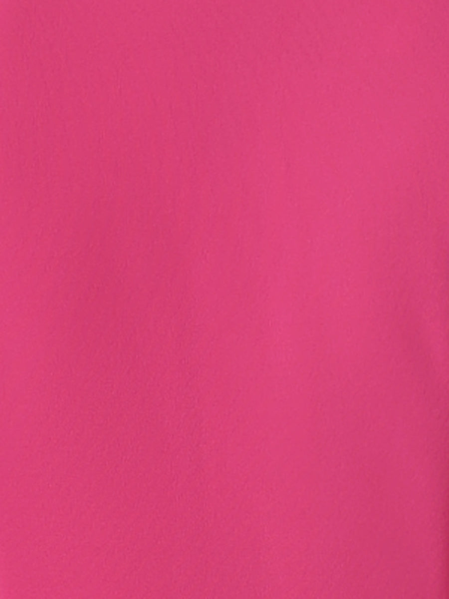 Concealed Zipper Long-Sleeve Dress