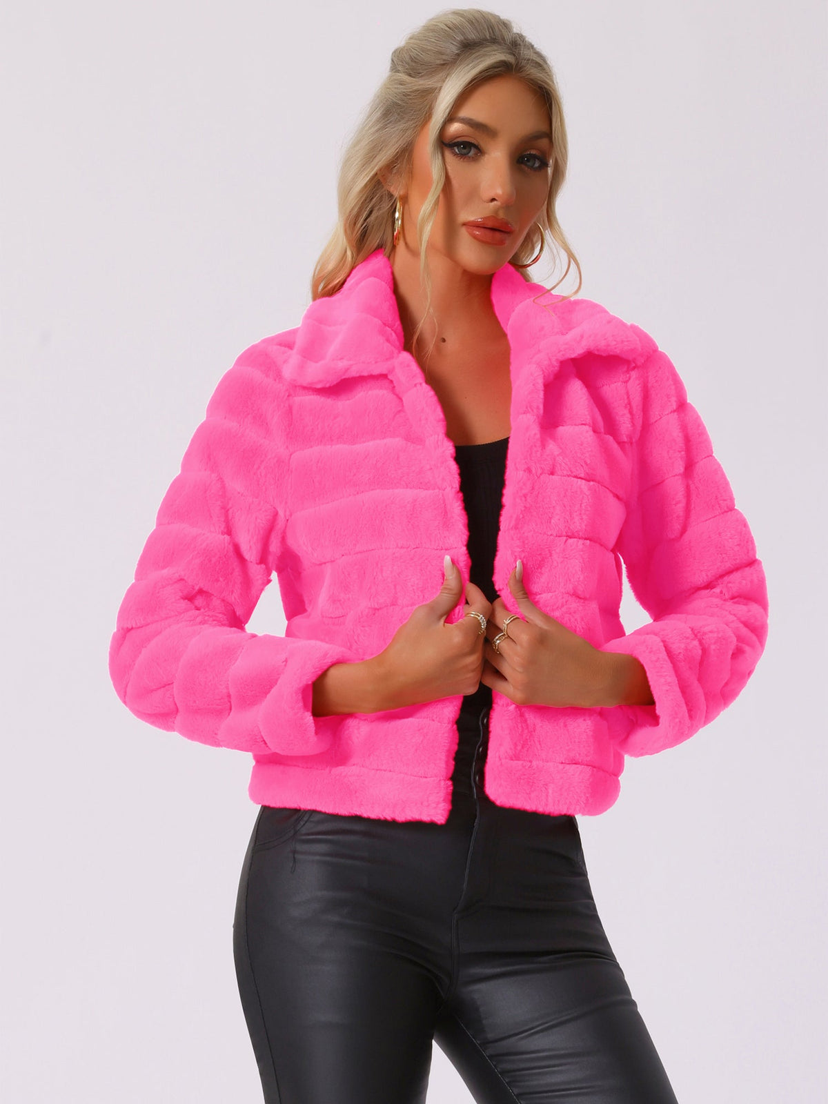 Puff Open Front Coat