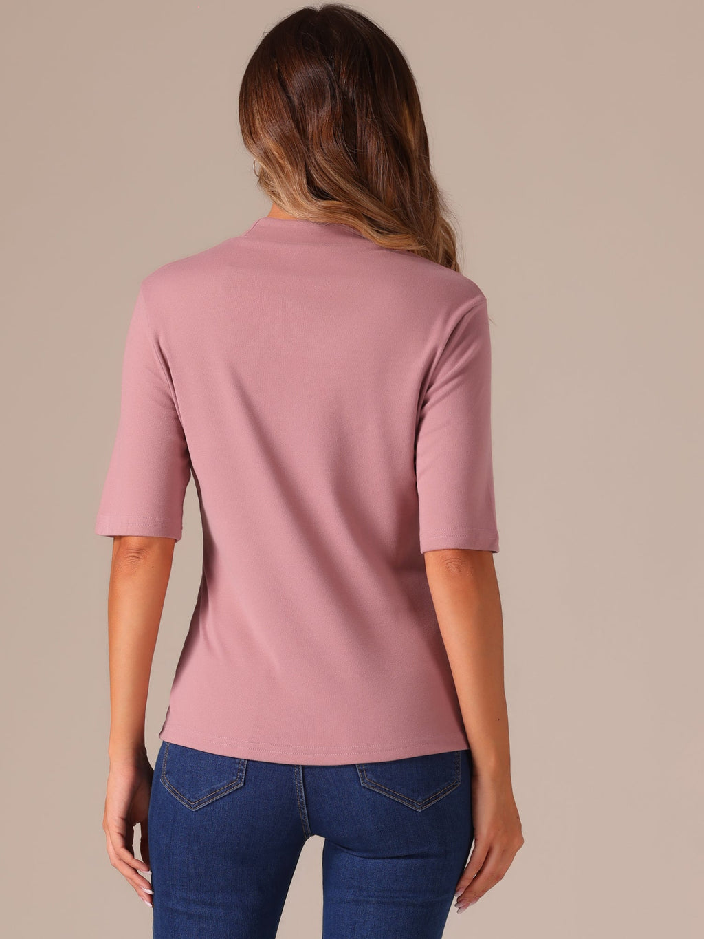 Year-Round Crew Neck Blouse