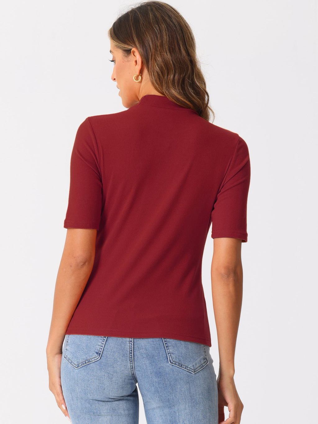 Year-Round Crew Neck Blouse
