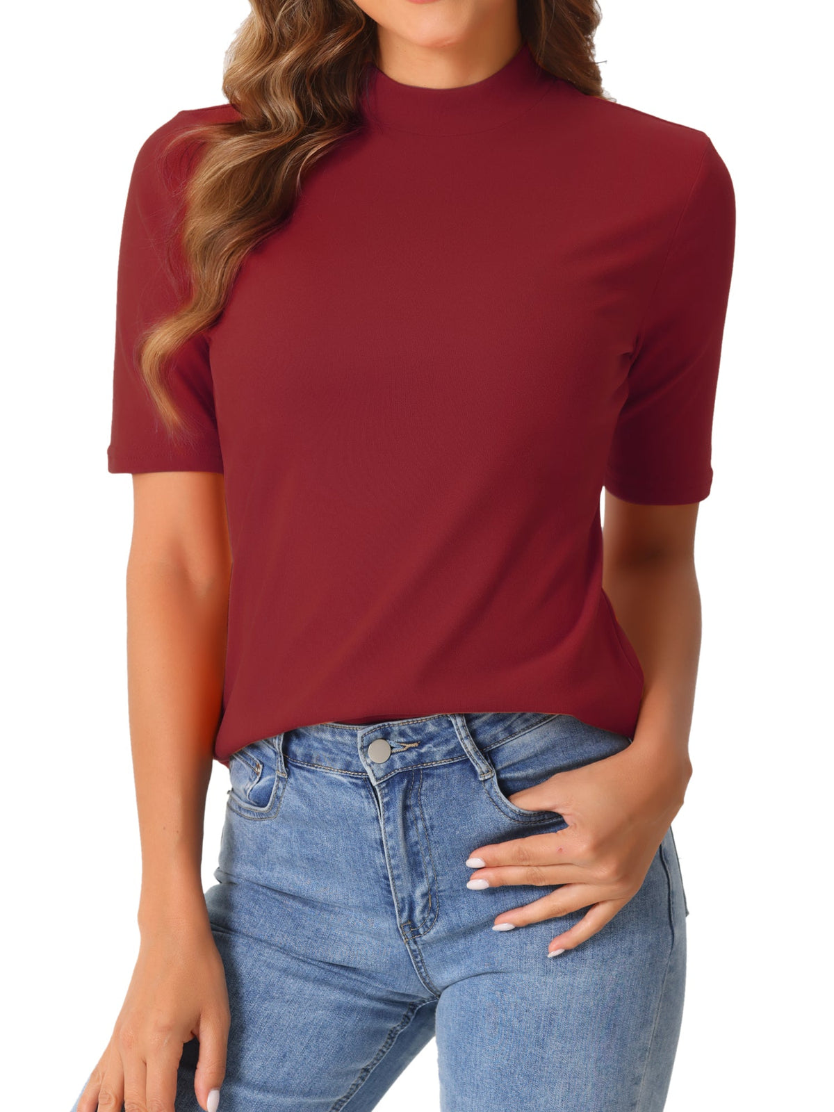 Year-Round Crew Neck Blouse