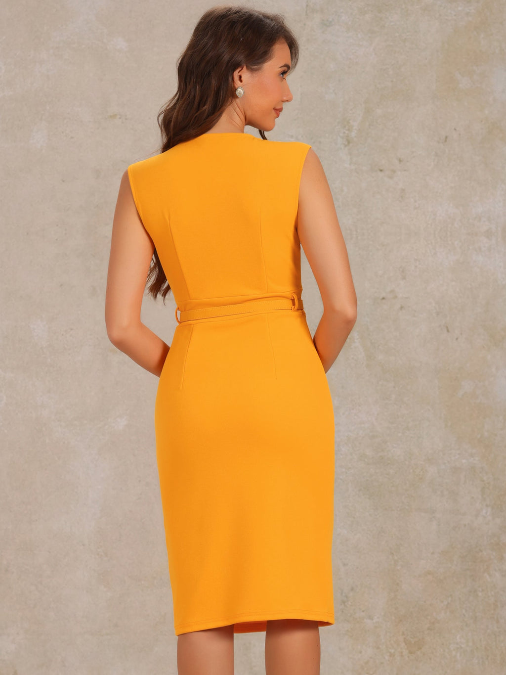 Slim Sleeveless Bodycon Dress