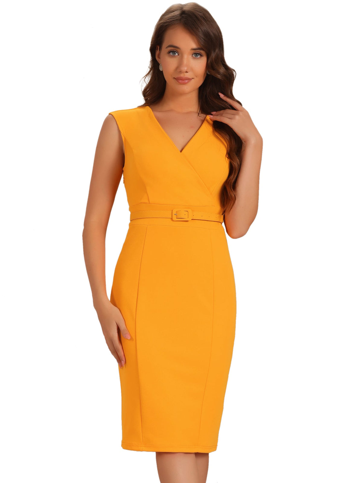 Slim Sleeveless Bodycon Dress