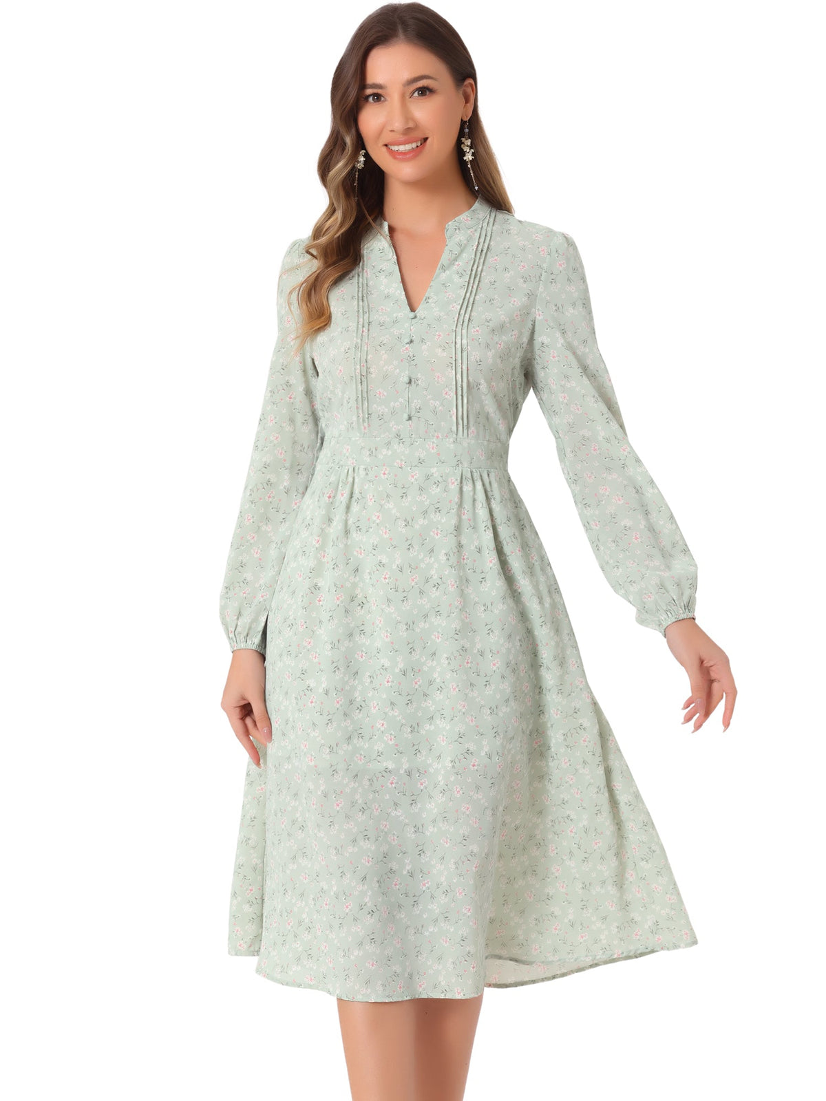 Casual Polyester Holiday Dress
