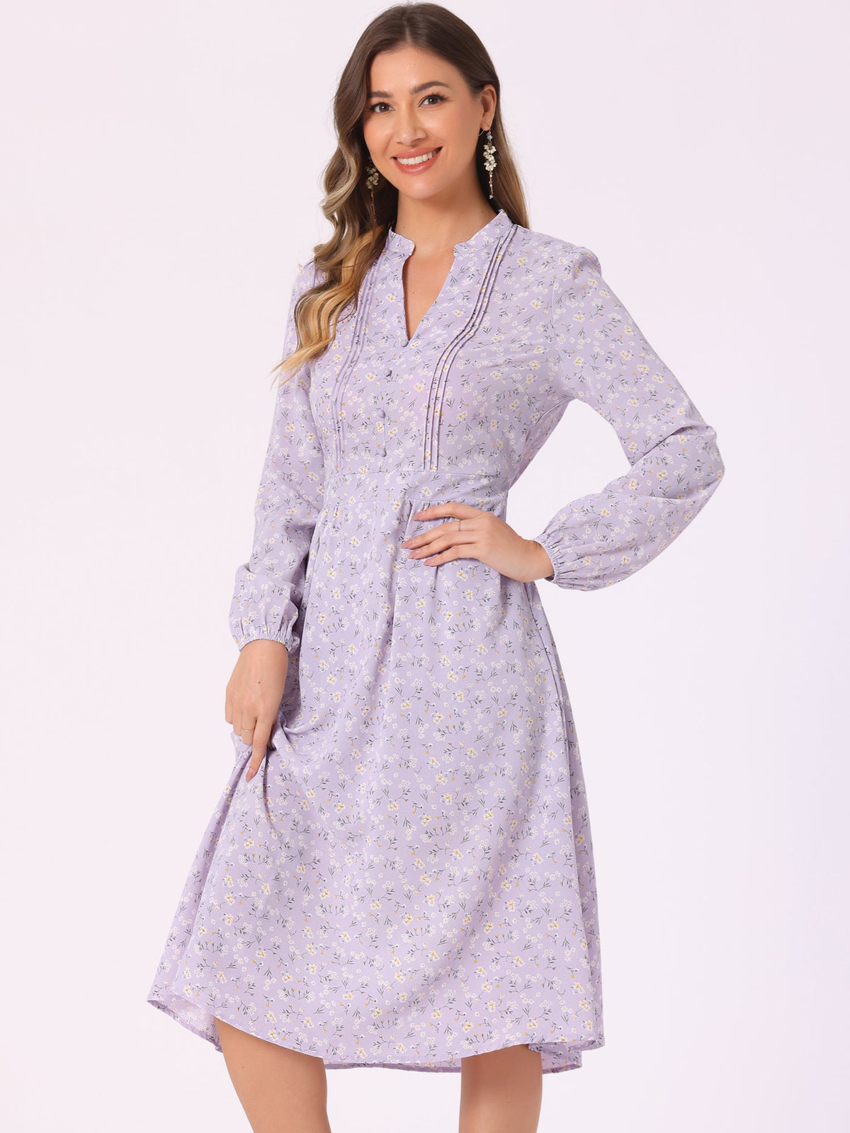 Casual Polyester Holiday Dress