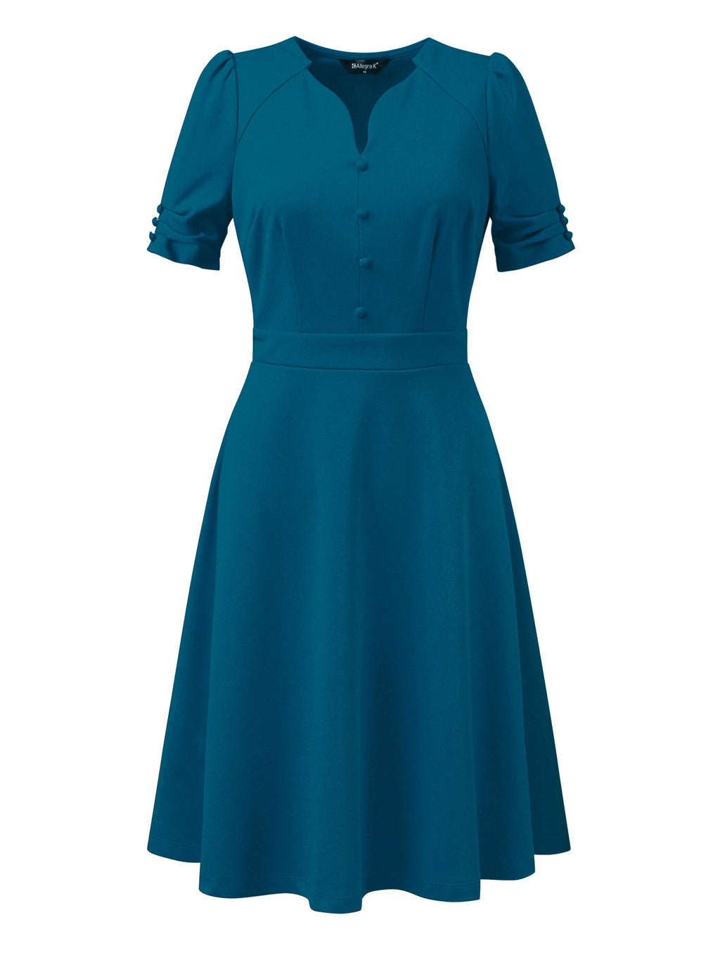Sweetheart Neck Zipper Business Dress
