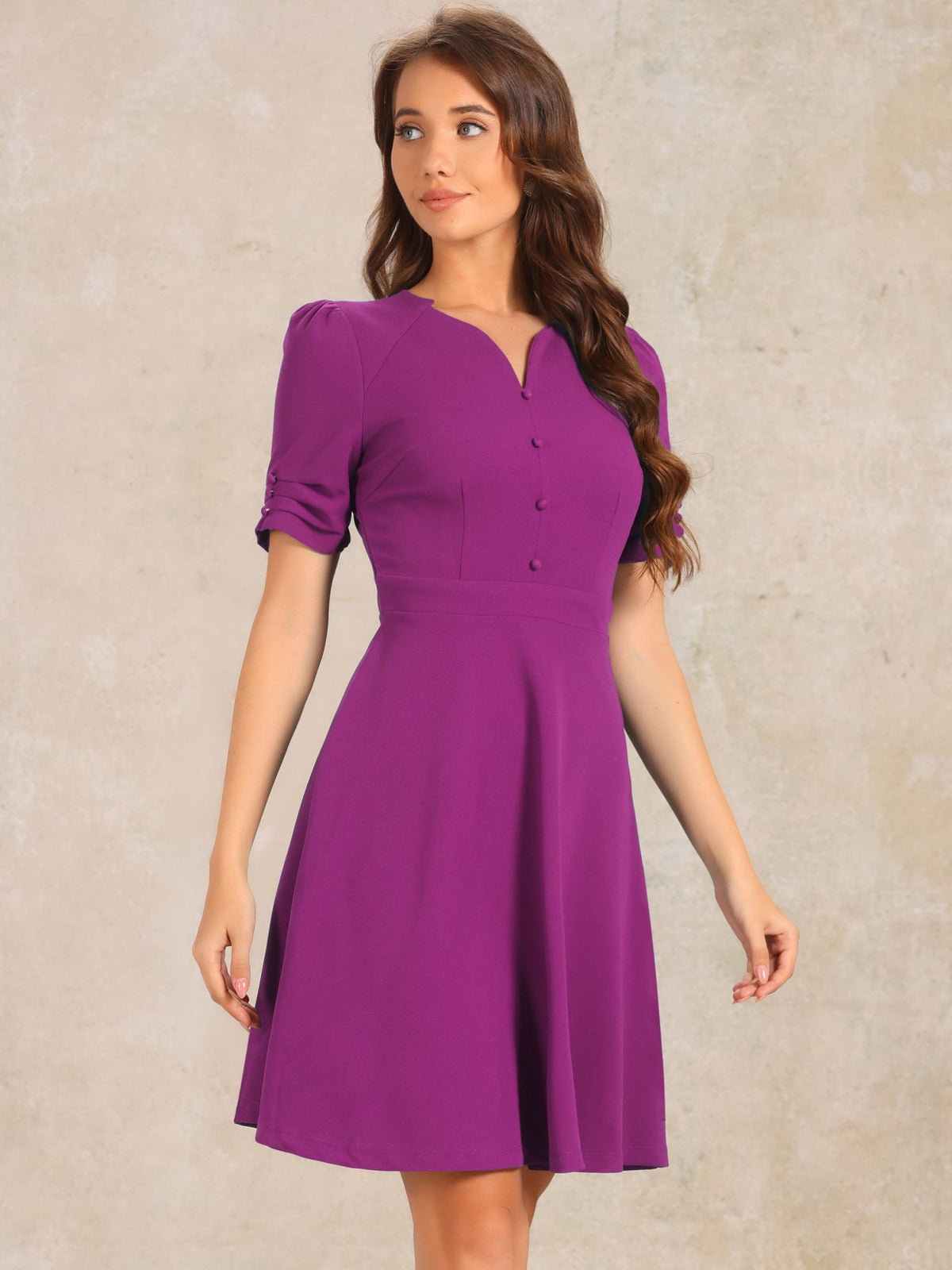 Sweetheart Neck Zipper Business Dress