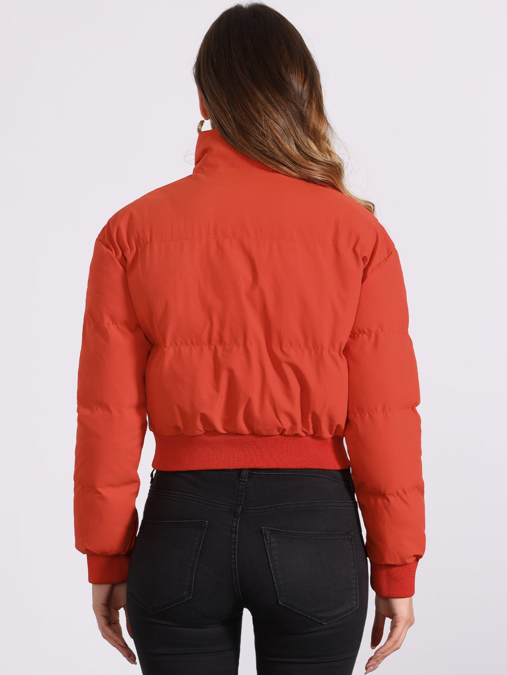 Fall-Winter Solid Long Sleeve Jacket