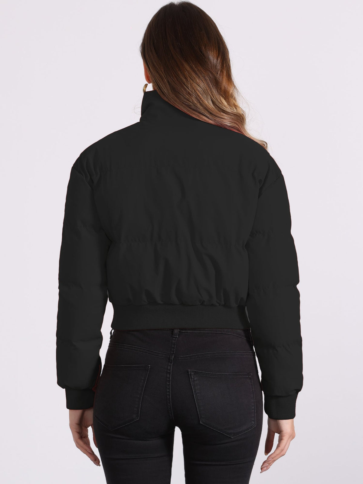 Fall-Winter Solid Long Sleeve Jacket