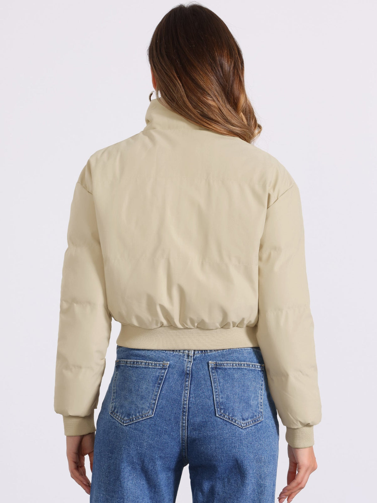 Fall-Winter Solid Long Sleeve Jacket