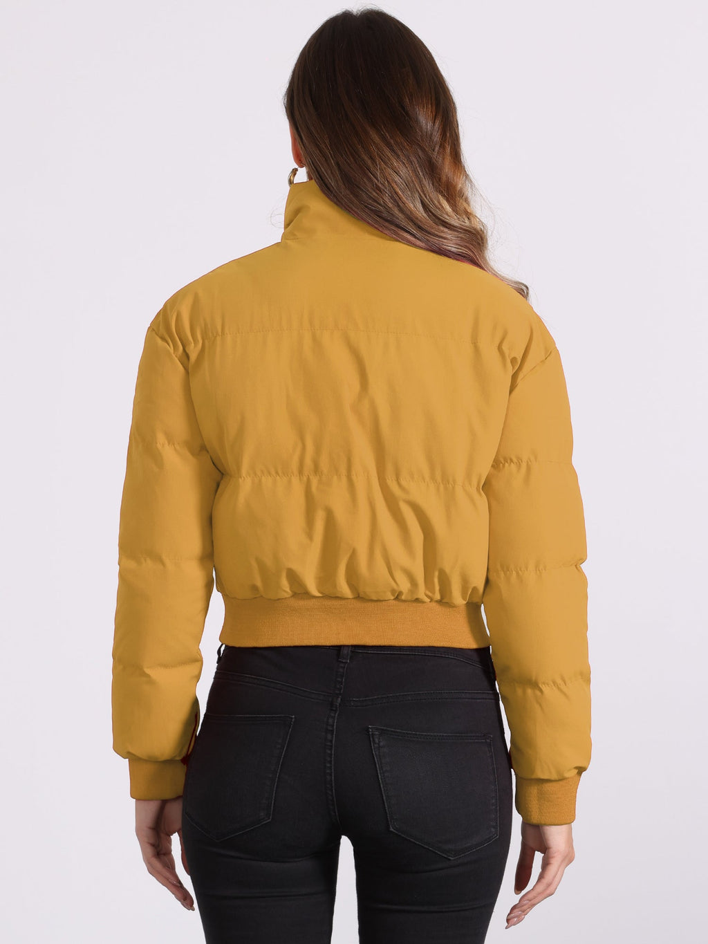 Fall-Winter Solid Long Sleeve Jacket