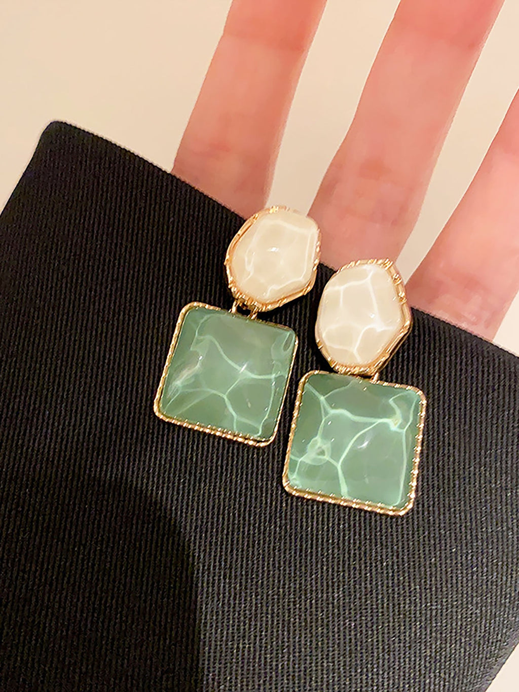 Copper Glaze Gradient Dangles