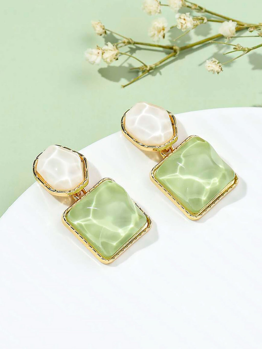 Copper Glaze Gradient Dangles