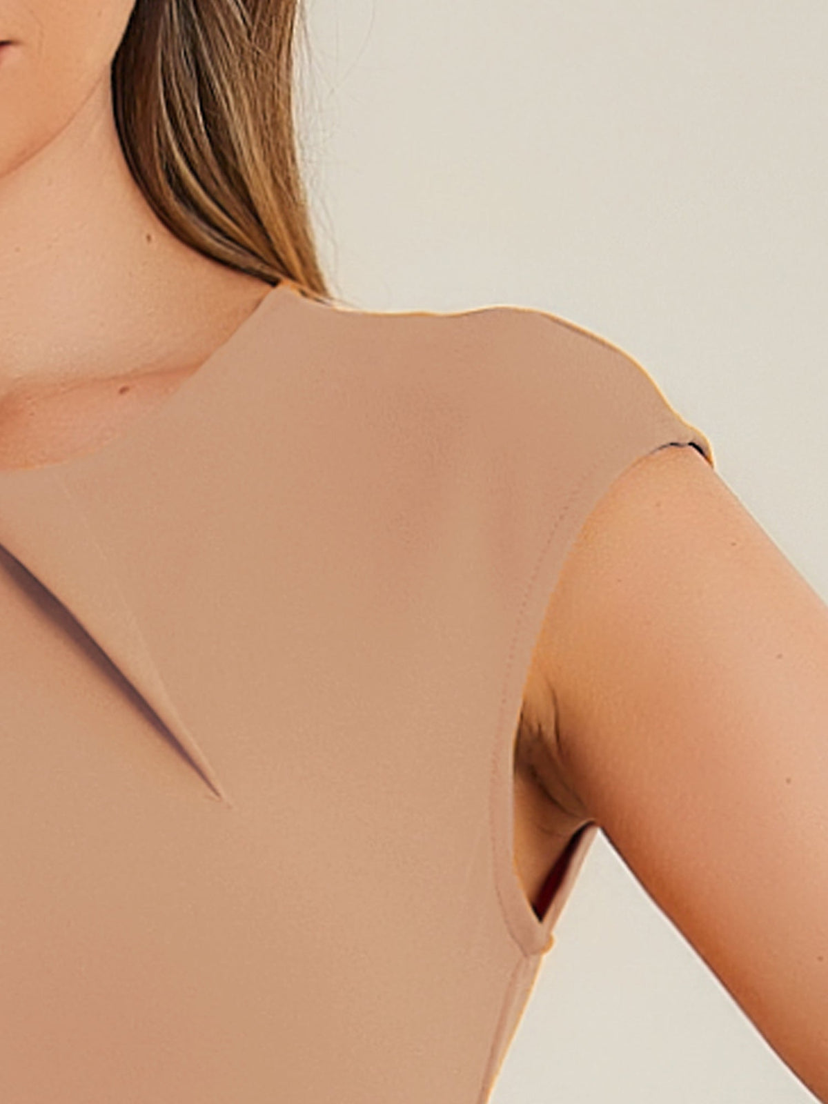 Short Cap Sleeve Belted Casual Dress