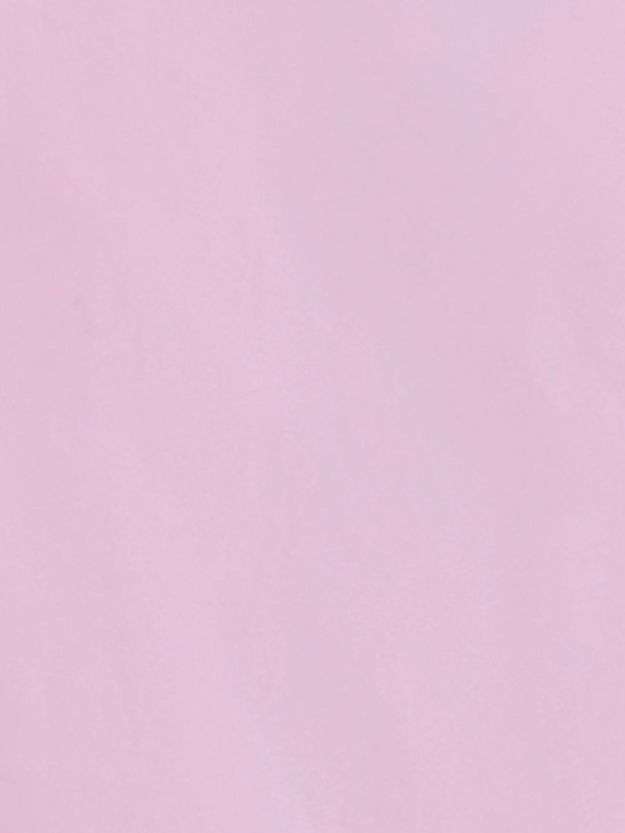 Point-Collar Ruched Dress