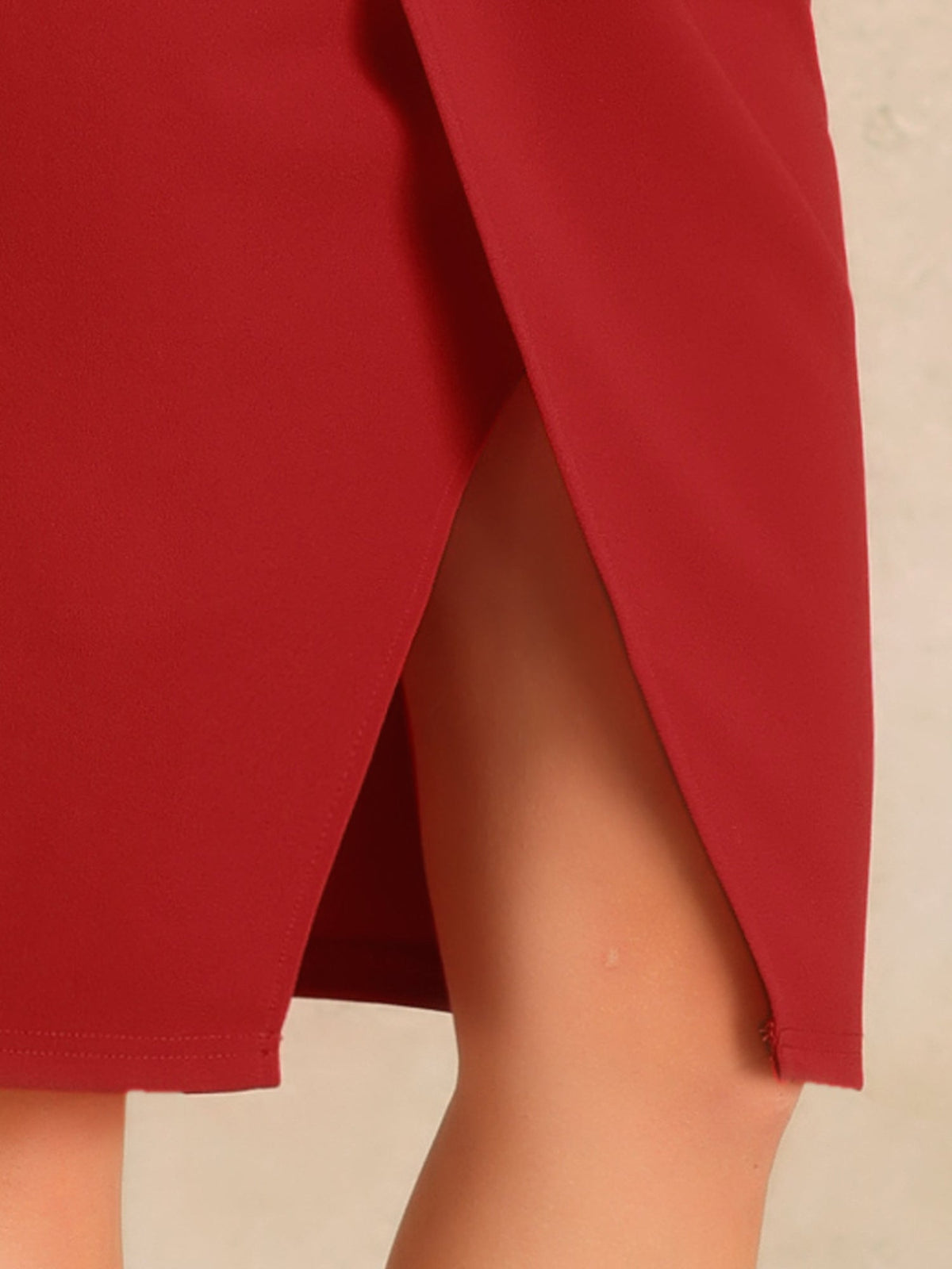 Casual Mid-Length Sheath Dress