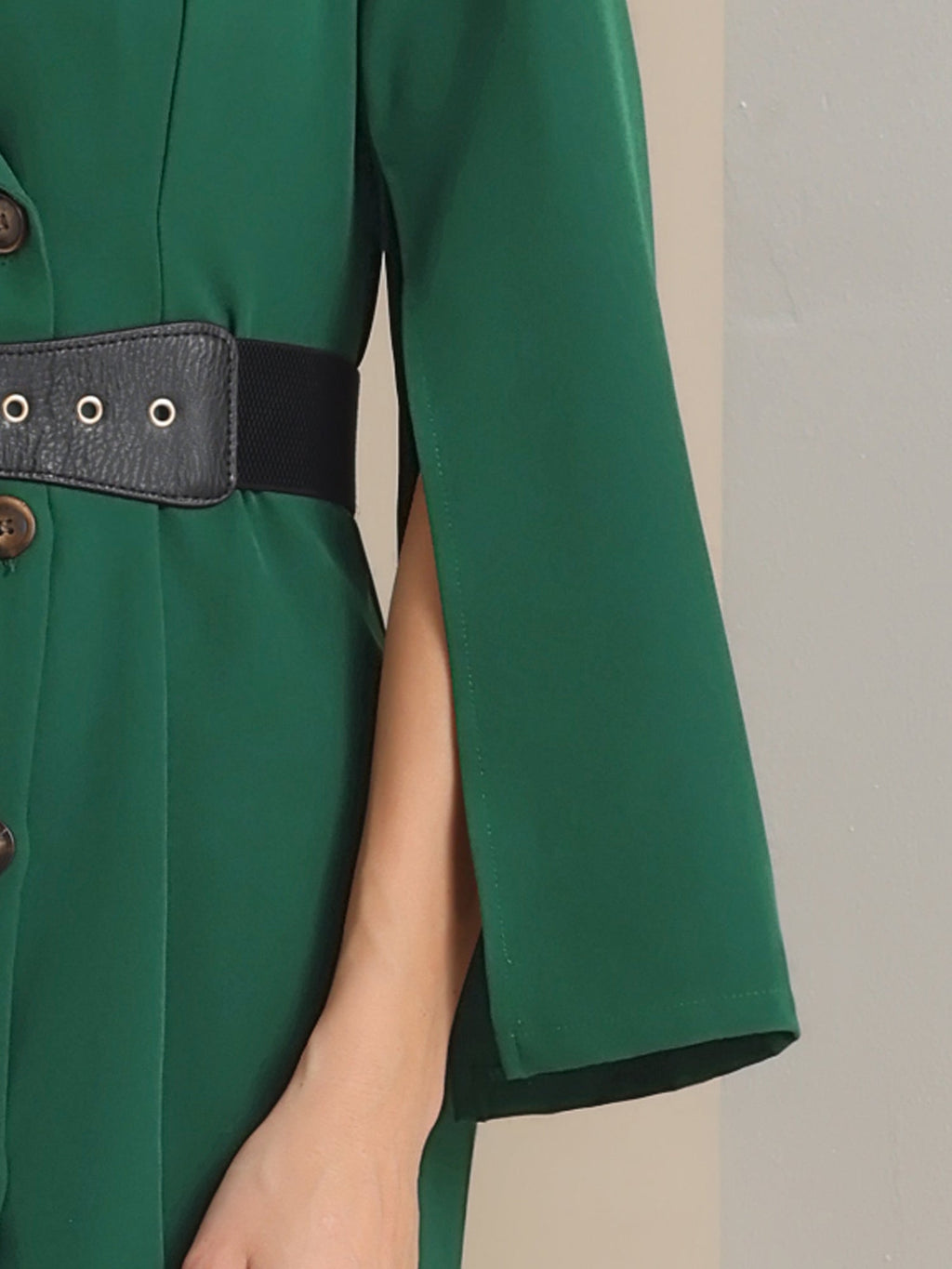 Relaxed Button-Down Shirt Dress