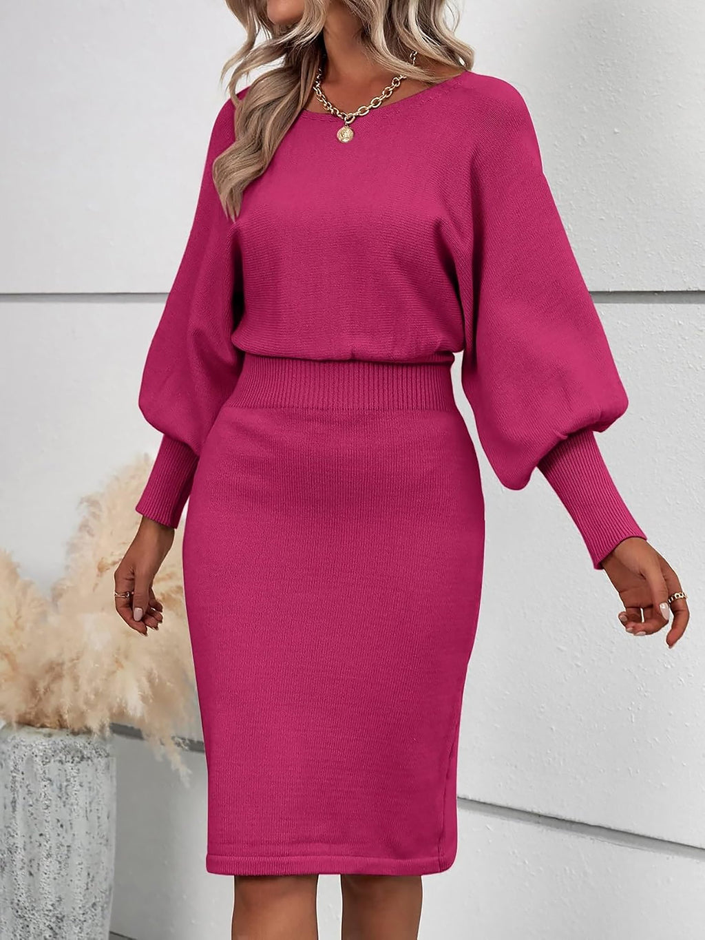 Minimalist Winter Long Dress