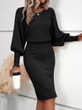 Minimalist Winter Long Dress
