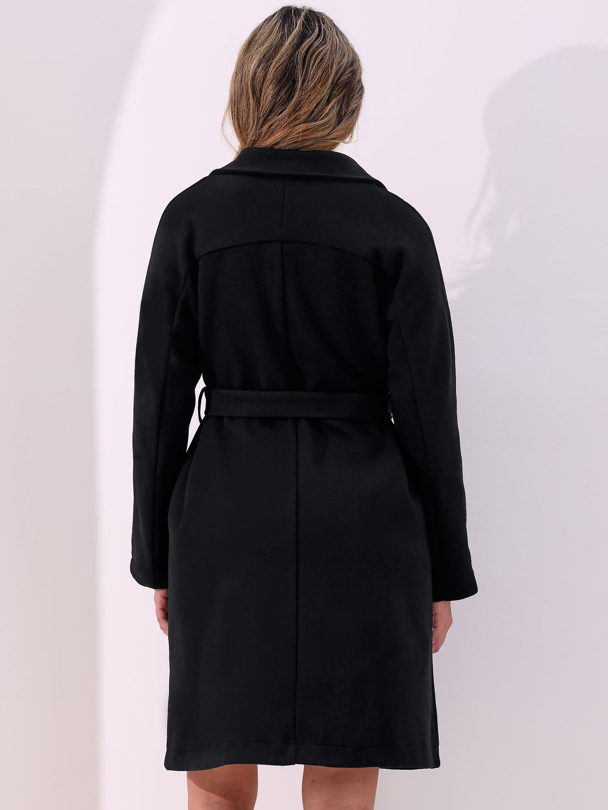 Machine-Wash Casual Long Sleeve Coat