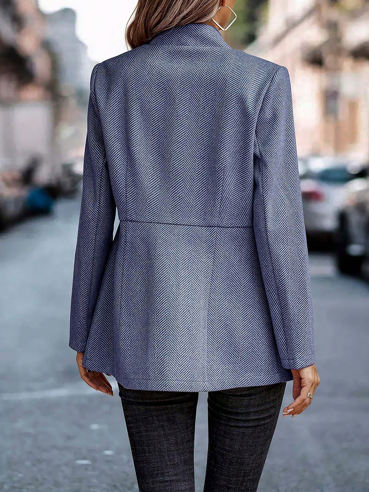 Classic Fit Solid Jacket