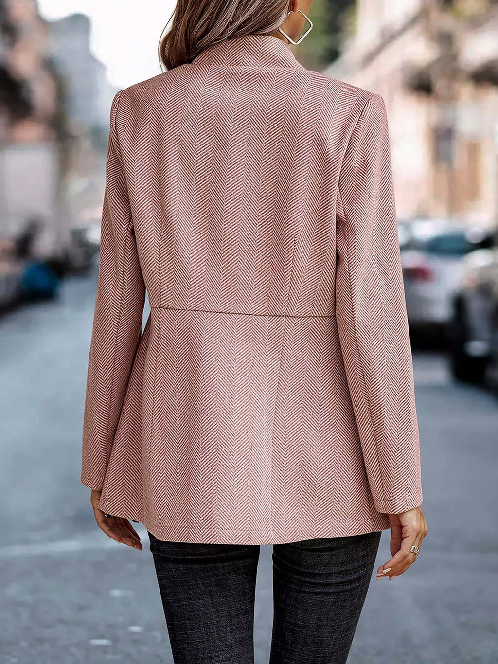 Classic Fit Solid Jacket