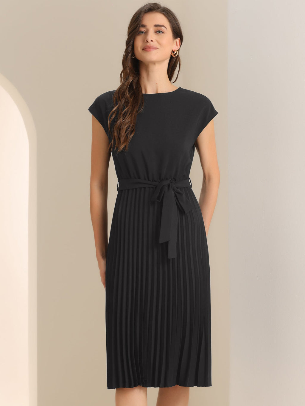 Minimalist Office A-Line Sheath