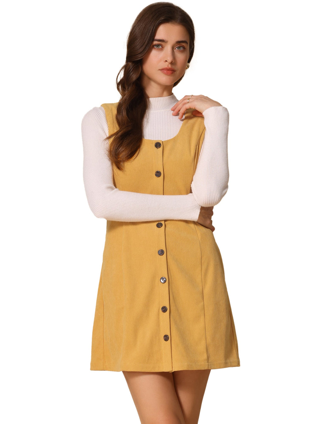 Scoop Neck Sleeveless Dress