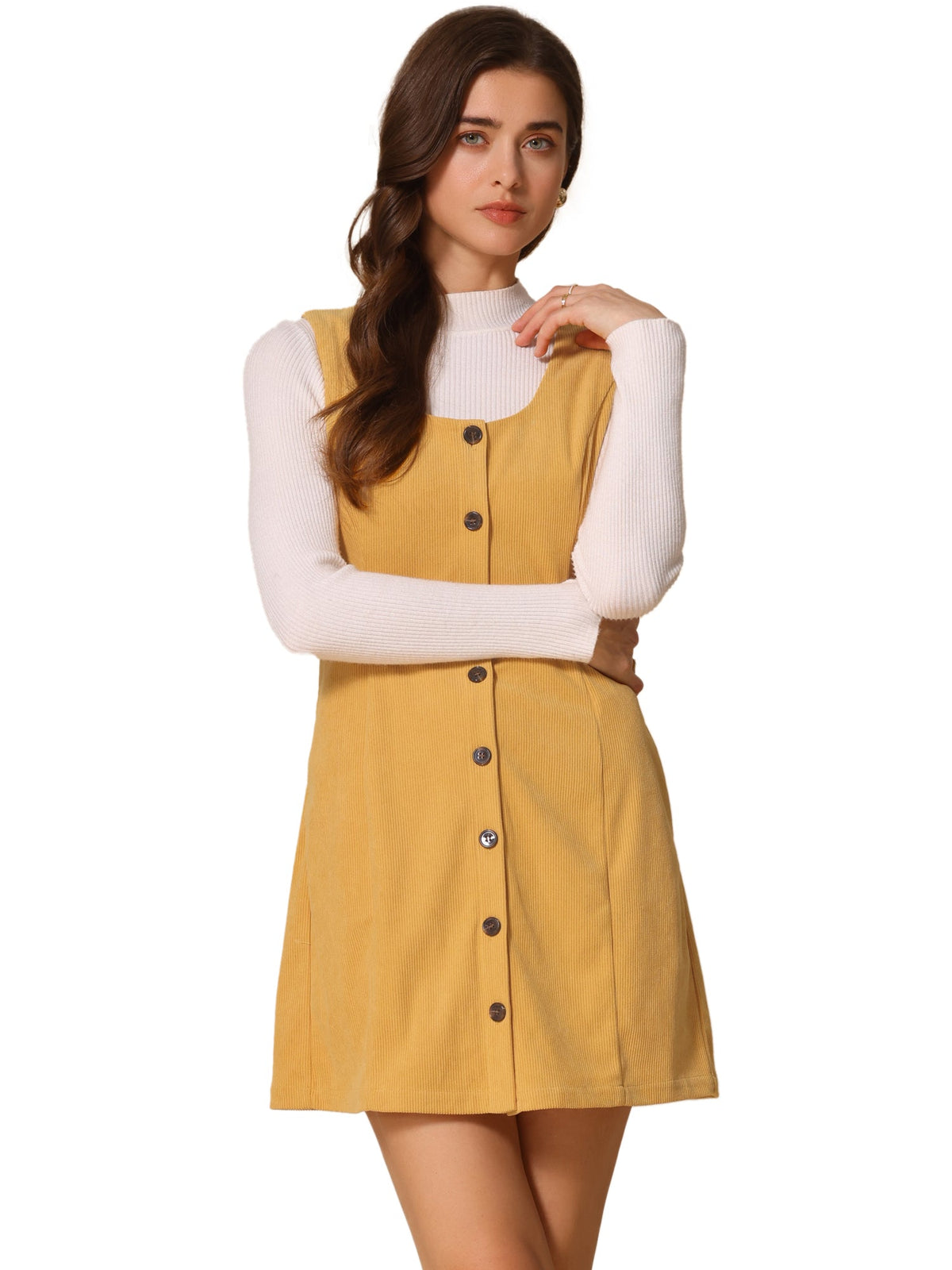 Scoop Neck Sleeveless Dress