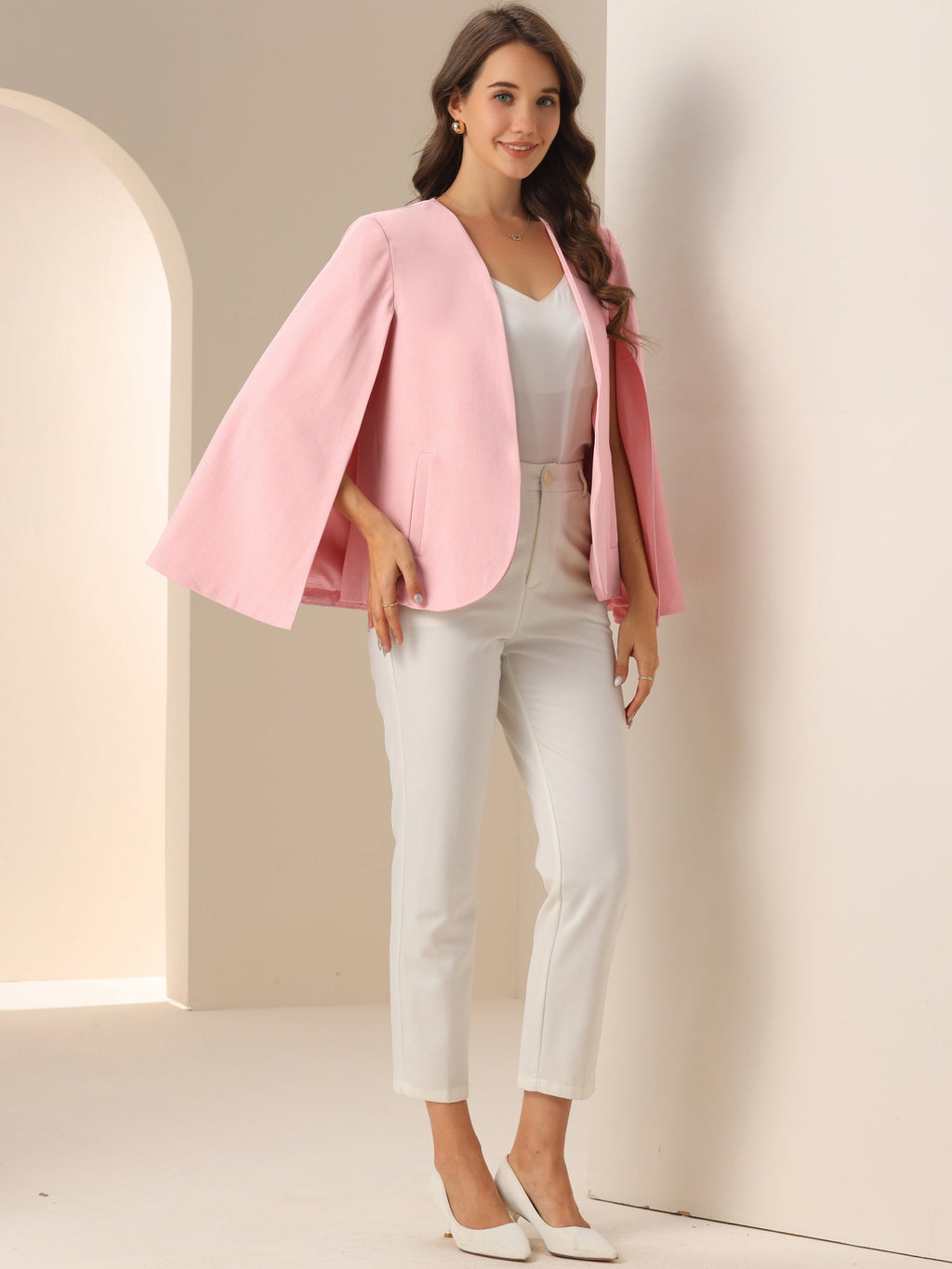 Commute-Stretch Long-Sleeve Blazer