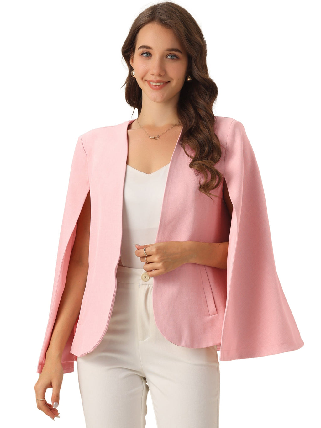 Commute-Stretch Long-Sleeve Blazer