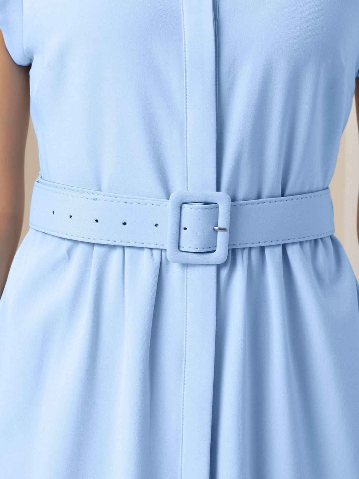 Lightweight Summer Short-Sleeve Dress