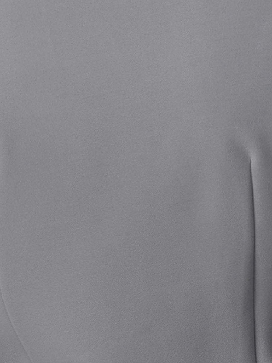 Open-Front Fitted Hook Blazer
