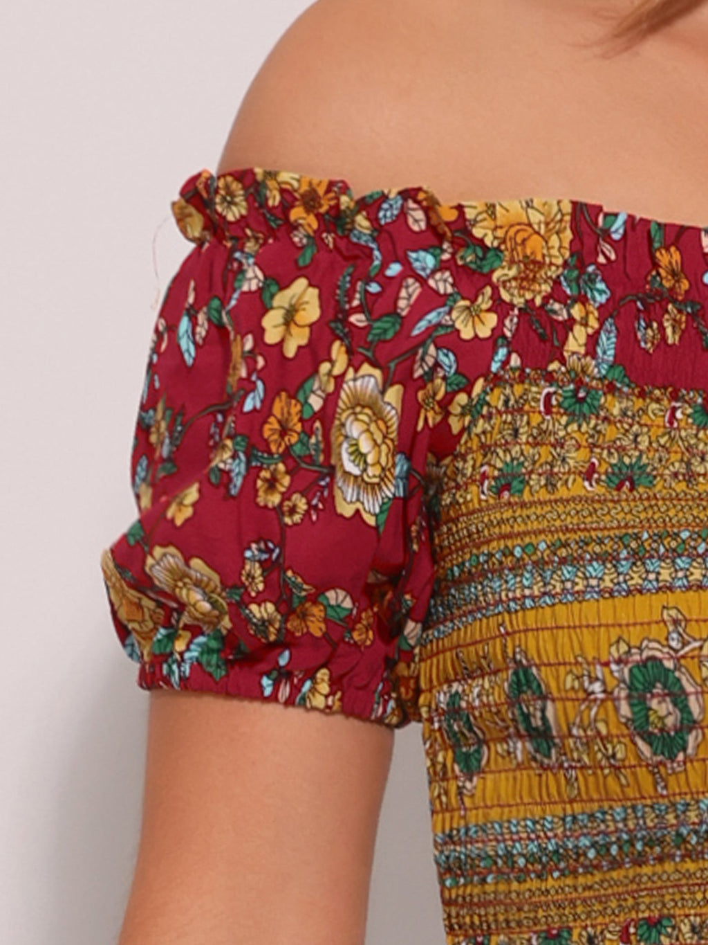 Mid-Length Short-Sleeve Dress