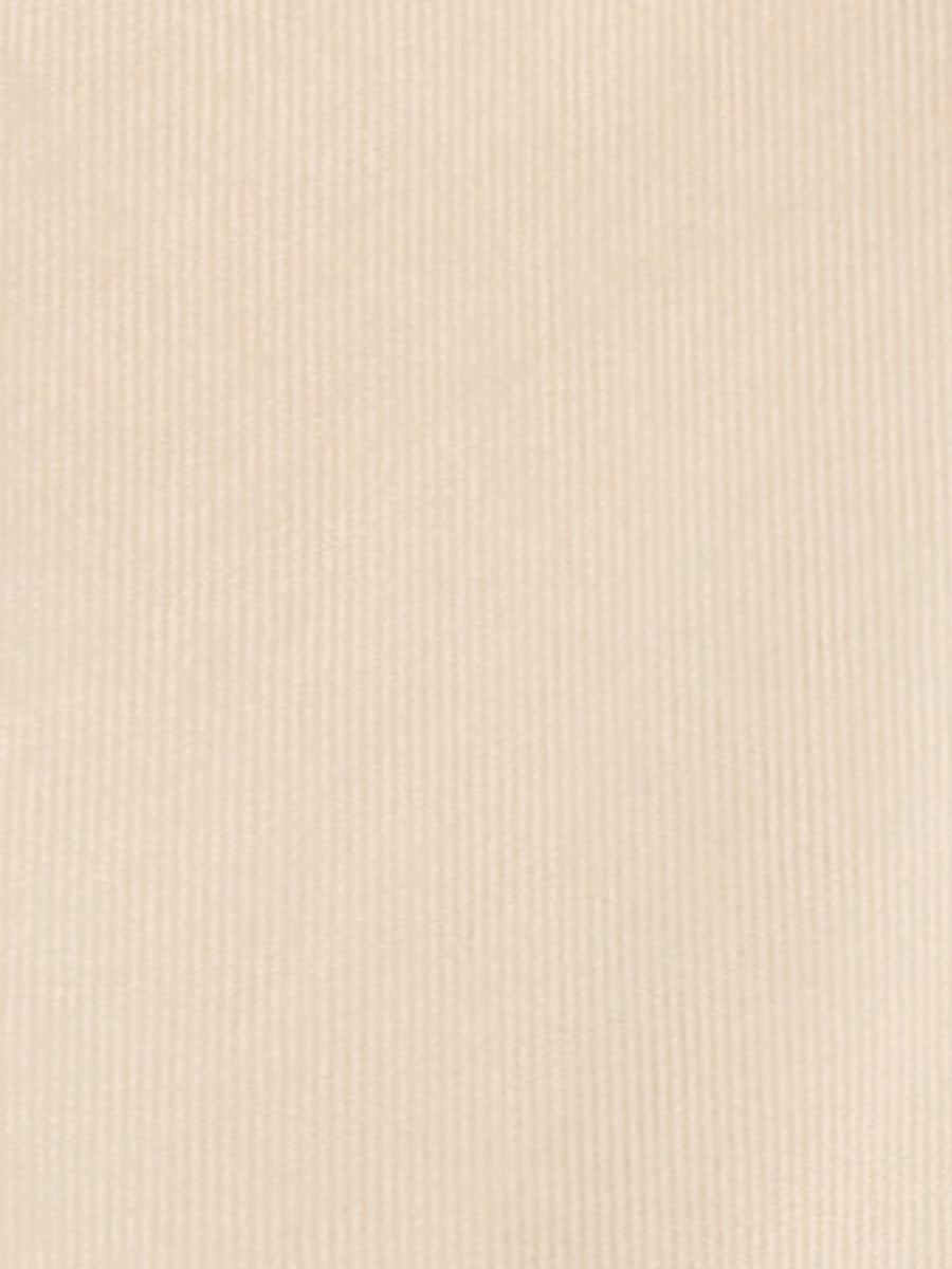 Mid-Length Solid Polyester Dress
