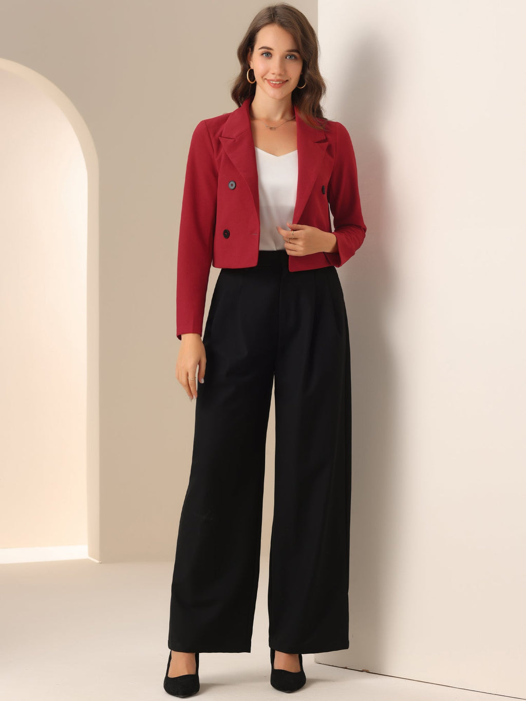 Structured Flex Work Blazer