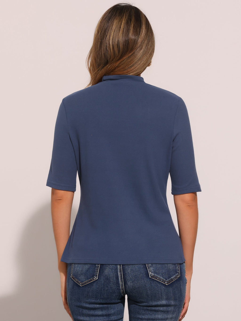 Year-Round Crew Neck Blouse