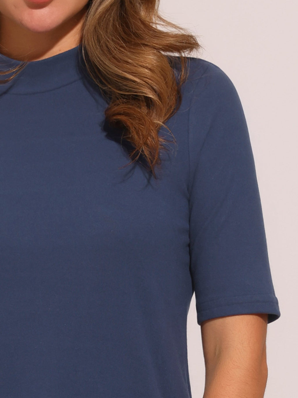 Year-Round Crew Neck Blouse