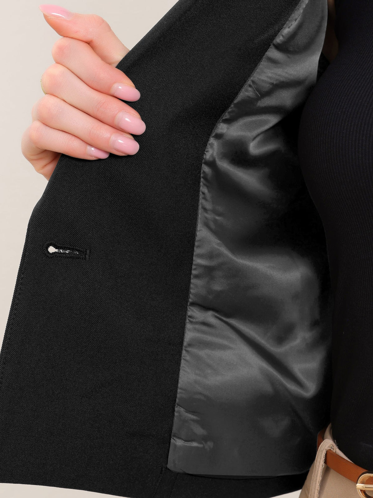 Workwear Stretch Long-Sleeve Blazer
