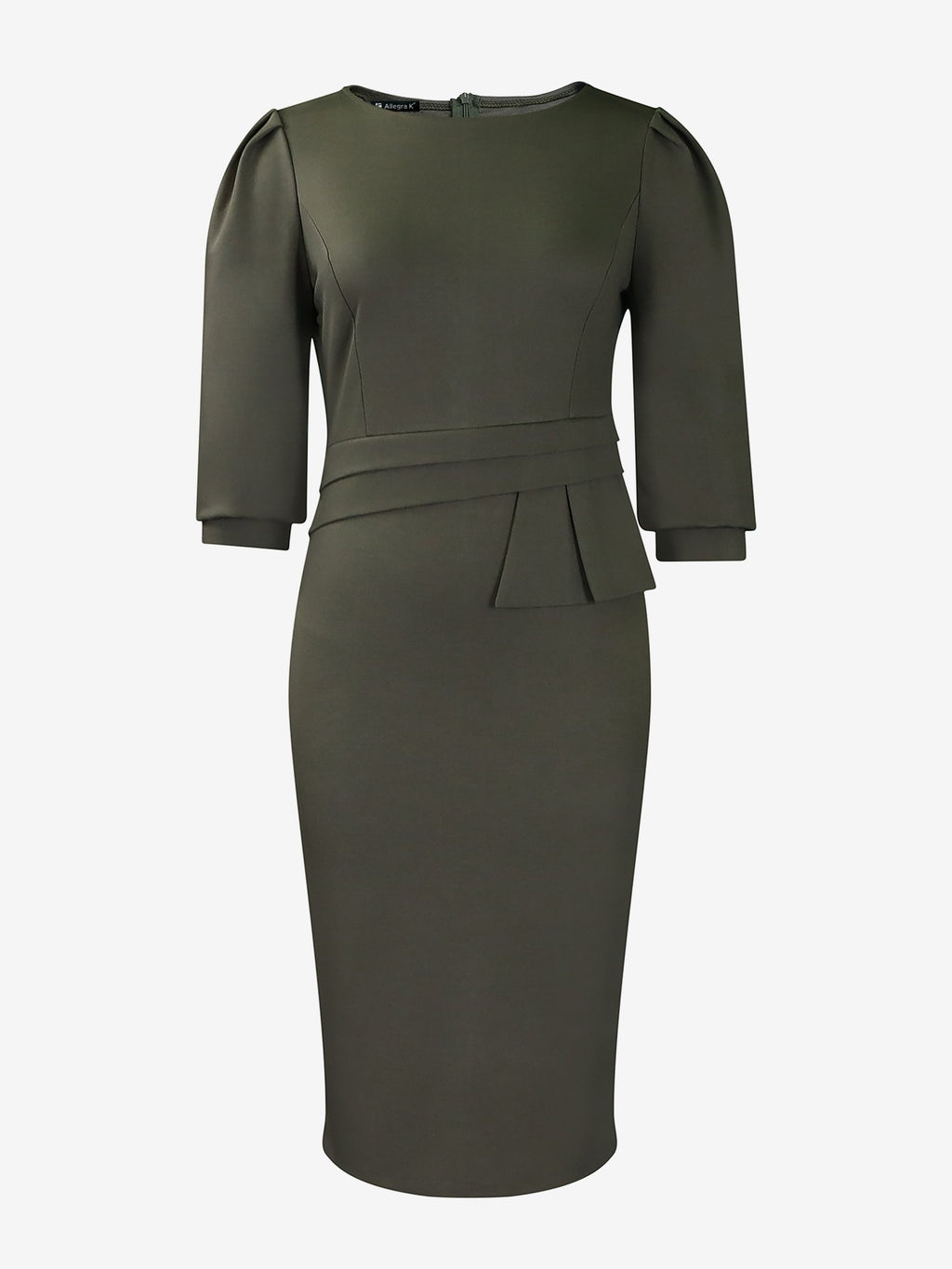 Summer Spandex Solid Dress